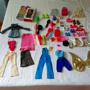 Mix barbie doll accessories lot